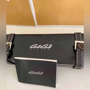 Authentic Gaga Milano rose gold watch